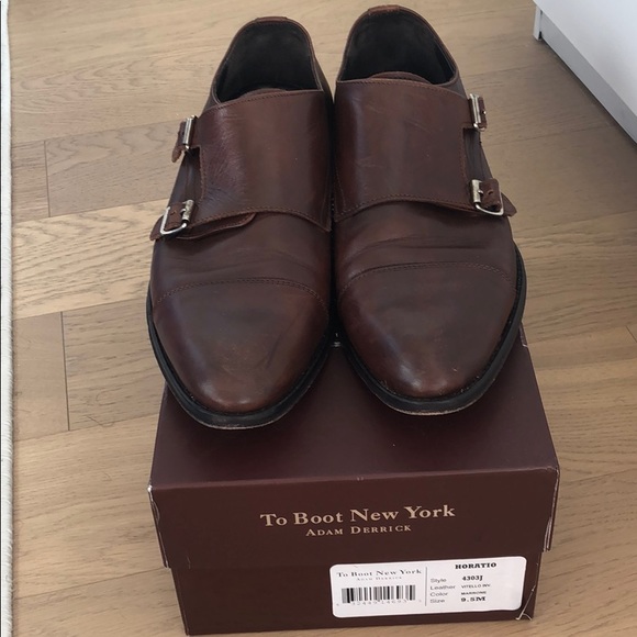 To Boot New York Other - To Boot New York Double Monk Strap Brown leather.